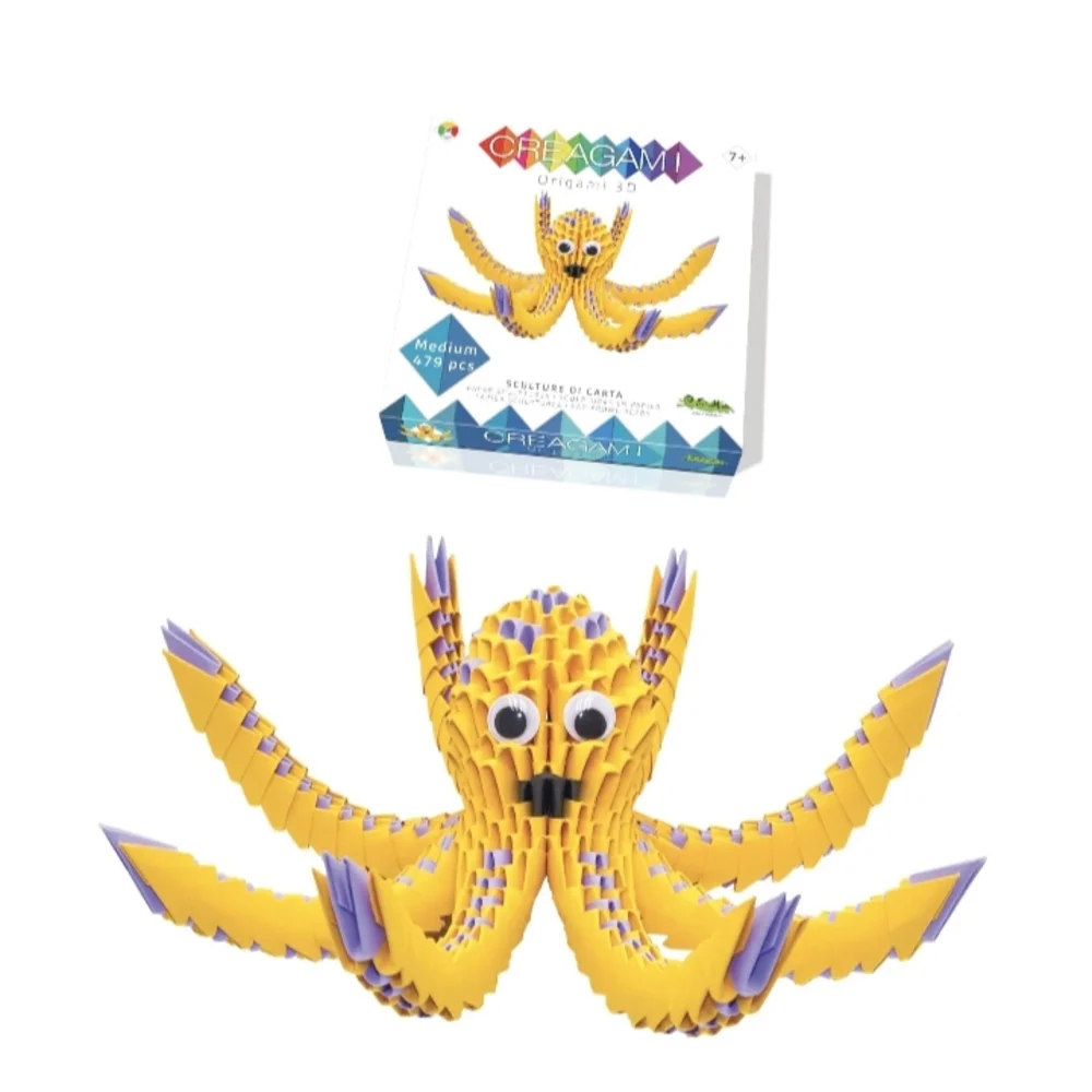 Origami Octopus Craft Kit - Picture 1 of 3